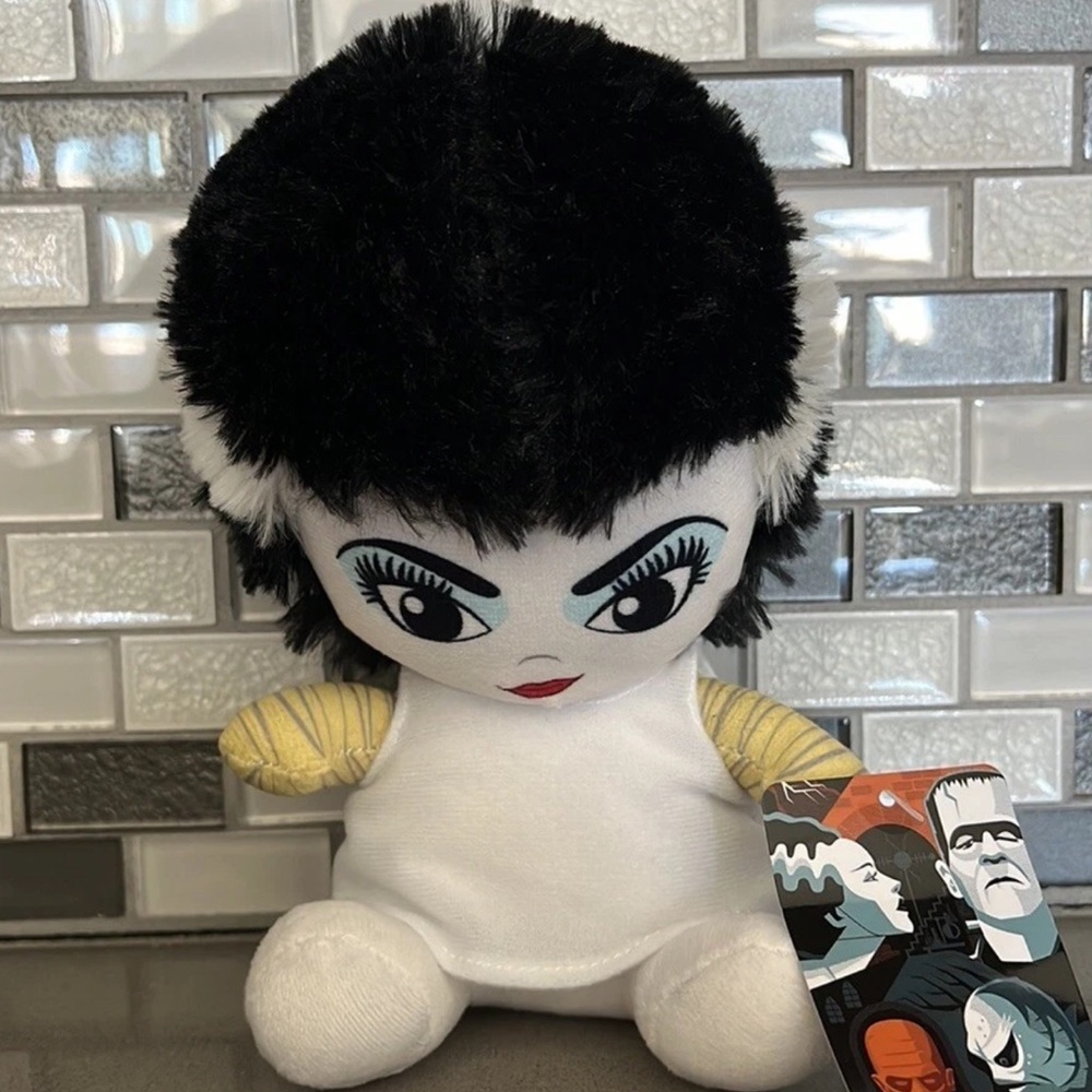 Universal Monsters BRIDE OF FRANKENSTEIN Big Head Plush / 8" / BRAND NEW